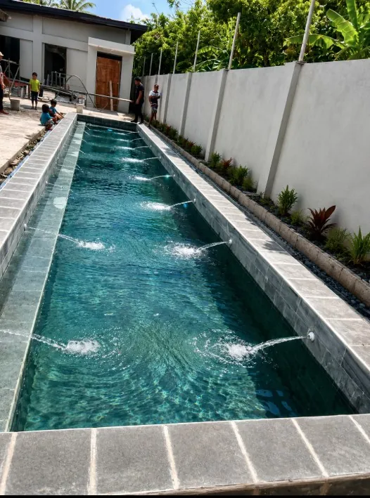 30sqm Skimmer Type swimming pool (non-heated).