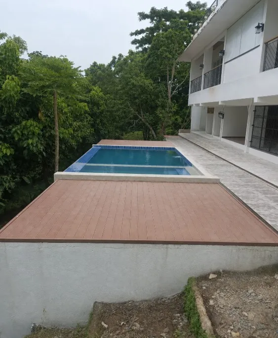28sqm Infinity Type swimming pool (with Gas Heater).
