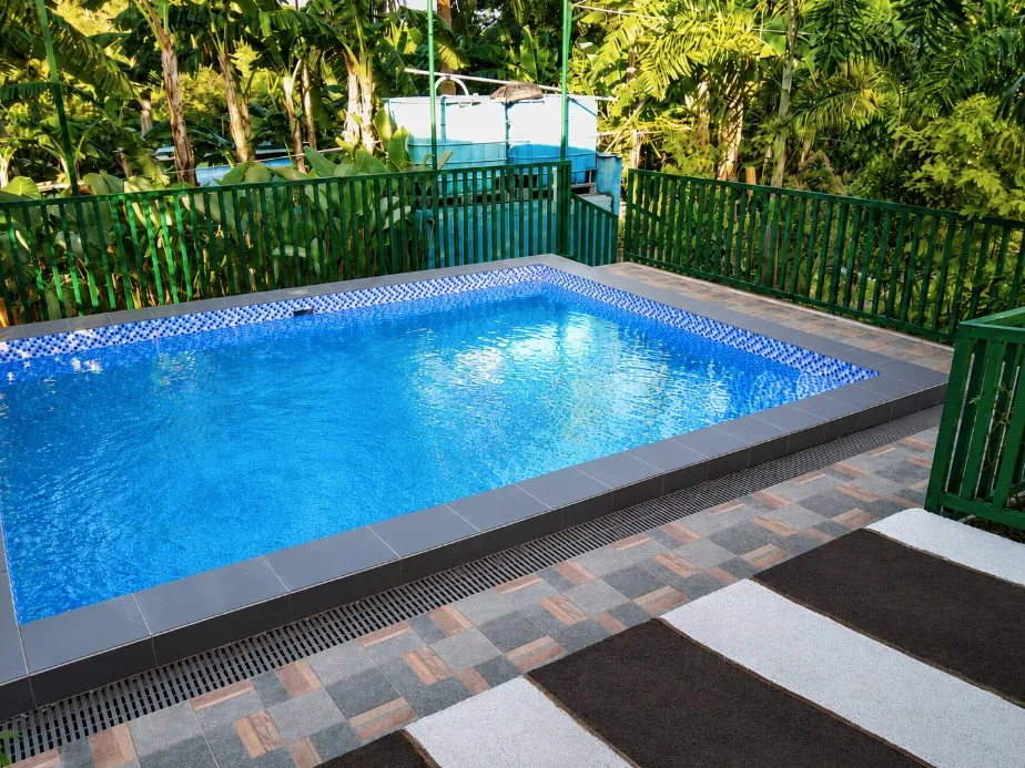 Pool Tiling and Cover Installation Project