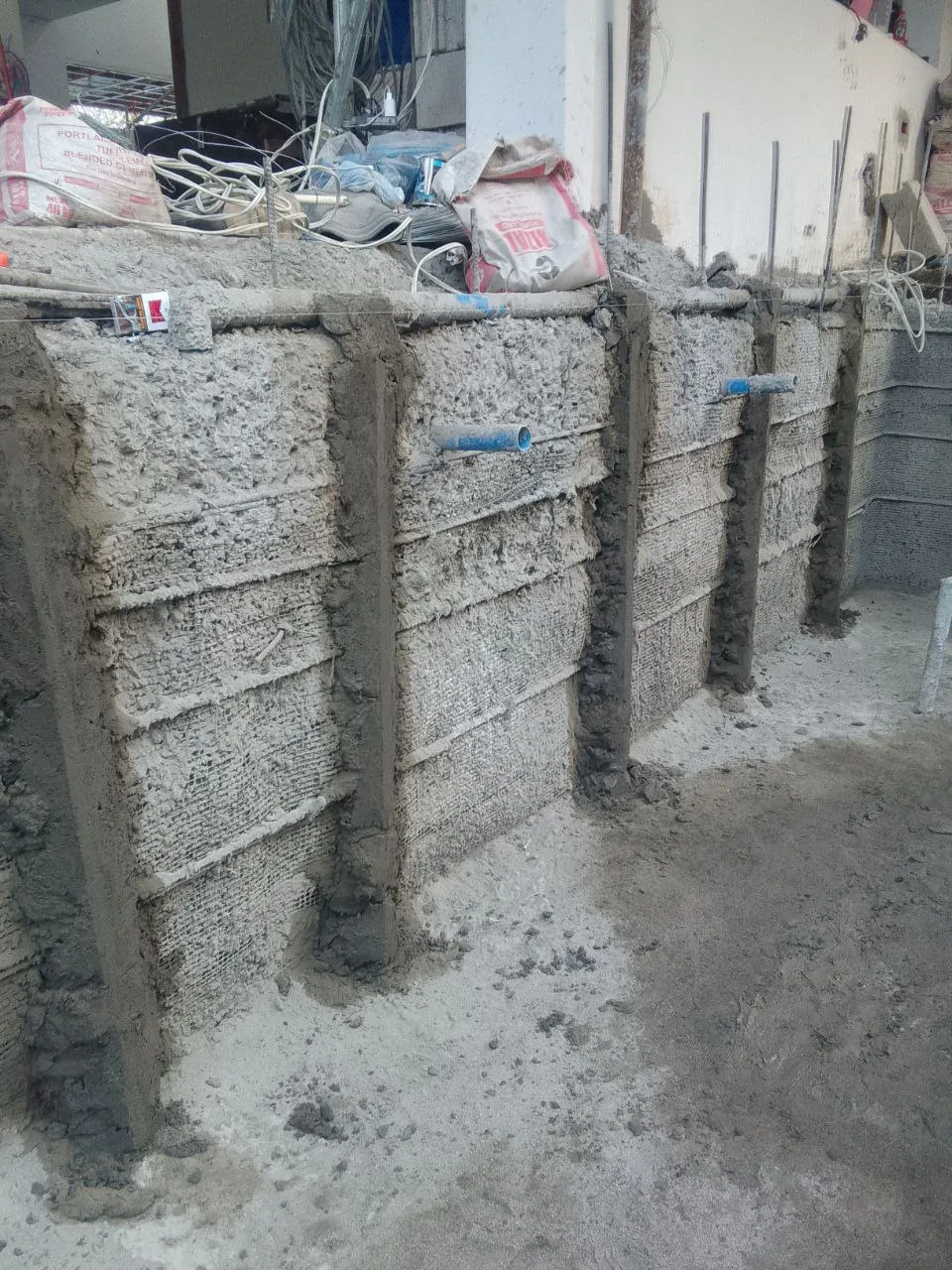 Plastering