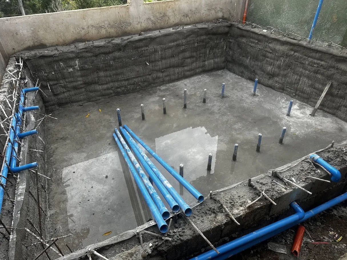 23.65sqm SKIMMER Type swimming pool (Labor Only)