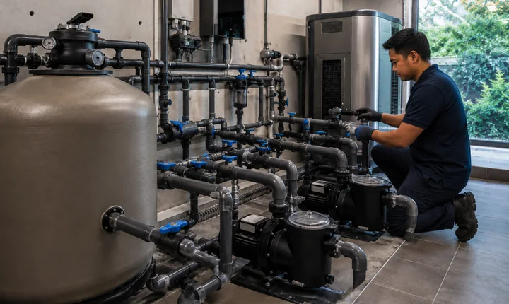 Pumps, Filters & Heaters